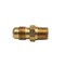 Thrifco Plumbing No. 48 1/4 Inch Flare x 1/8 Inch MIP Brass Adapter 4401133 - alternate 1
